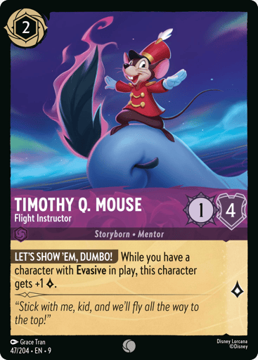 Timothy Q. Mouse – Flight Instructor