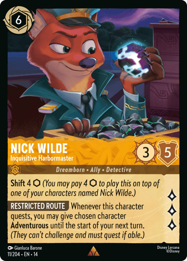 Nick Wilde – Inquisitive Harbormaster