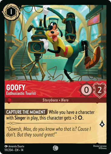 Goofy – Enthusiastic Tourist