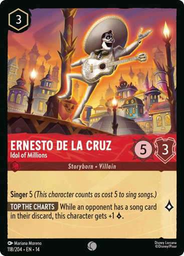 Ernesto de la Cruz – Idol of Millions