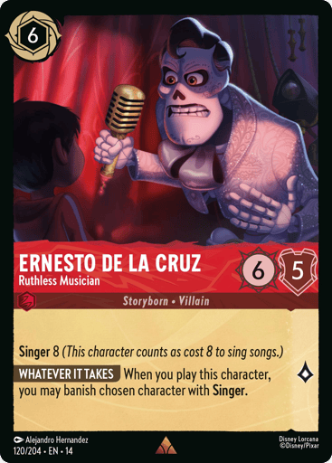Ernesto de la Cruz – Ruthless Musician