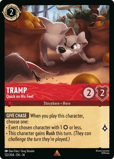 Tramp – Quick on His Feet