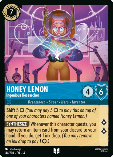 Honey Lemon – Ingenious Researcher