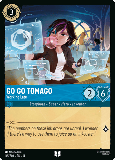 Go Go Tomago – Working Late