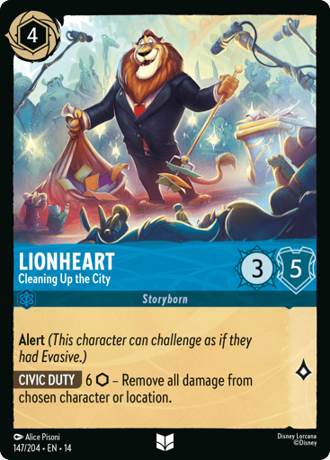 Lionheart – Cleaning Up the City