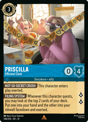 Priscilla – Efficient Clerk