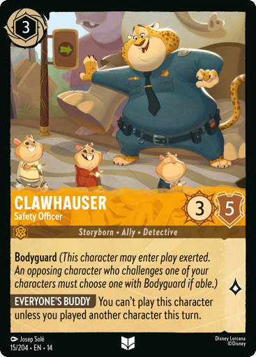 Clawhauser – Safety Officer