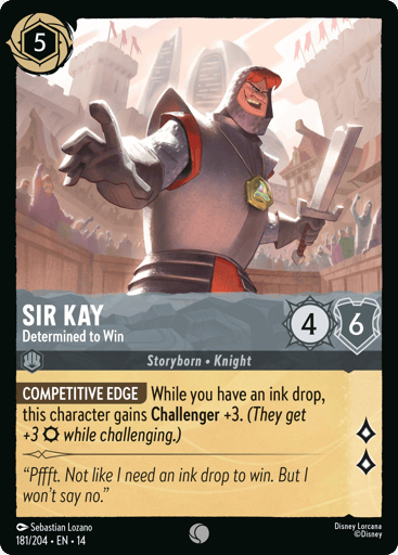 Sir Kay – Determined to Win