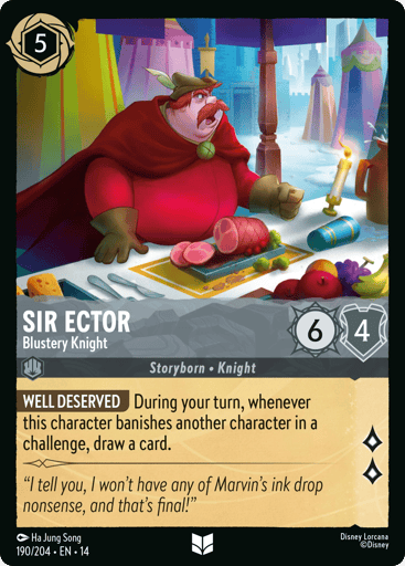 Sir Ector – Blustery Knight