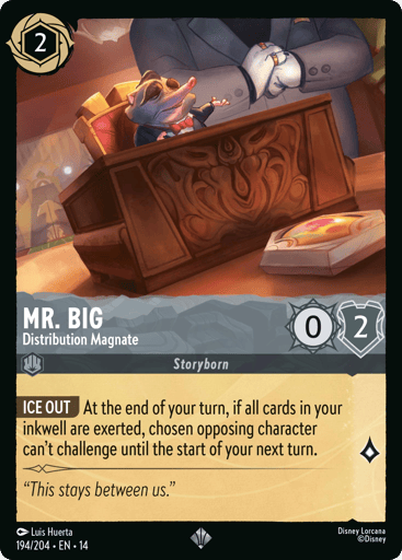 Mr. Big – Distribution Magnate