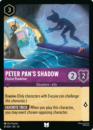 Peter Pan's Shadow – Elusive Prankster