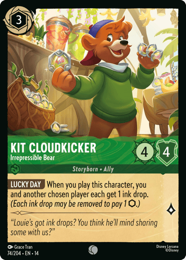 Kit Cloudkicker – Irrepressible Bear