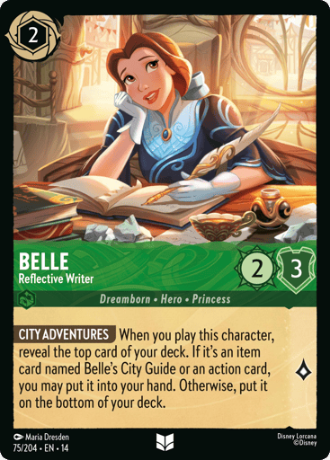 Belle – Reflective Writer