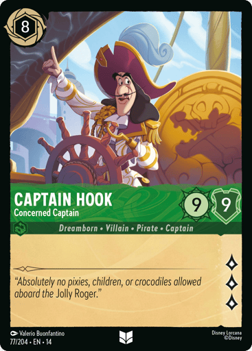 Captain Hook – Concerned Captain
