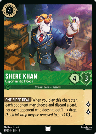 Shere Khan – Opportunistic Tycoon