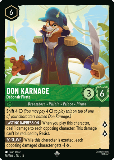 Don Karnage – Debonair Pirate