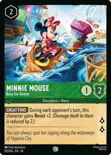 Minnie Mouse – Busy Go-Getter