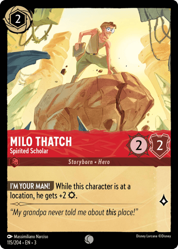 Milo Thatch – Spirited Scholar