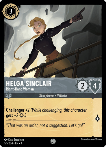 Helga Sinclair – Right-Hand Woman