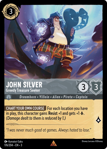 John Silver – Greedy Treasure Seeker
