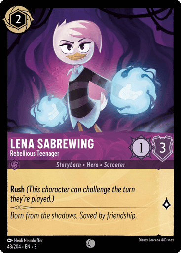 Lena Sabrewing – Rebellious Teenager