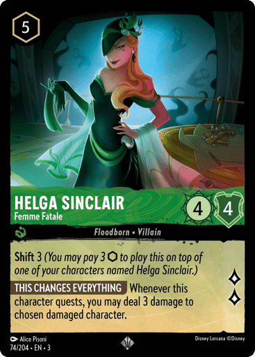 Helga Sinclair – Femme Fatale