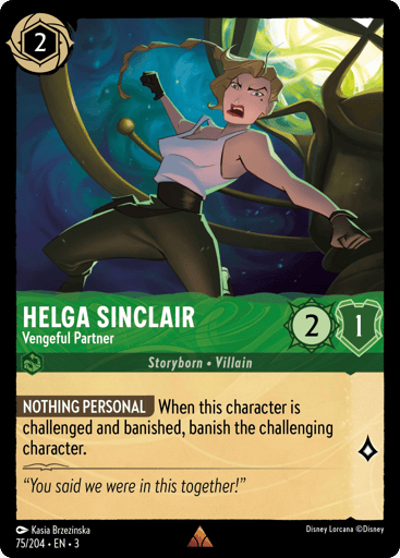 Helga Sinclair – Vengeful Partner