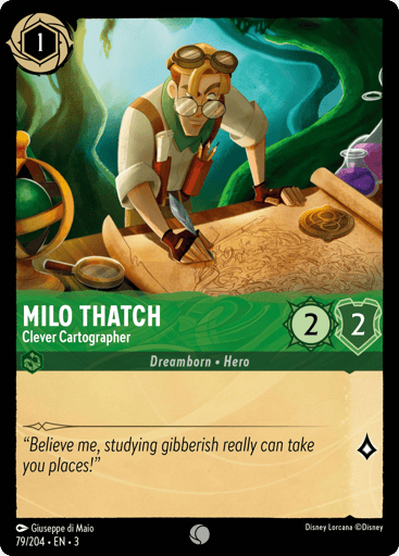 Milo Thatch – Clever Cartographer