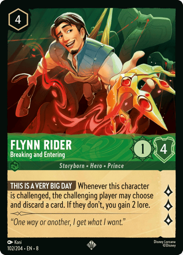 Flynn Rider – Breaking and Entering