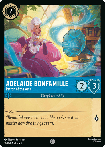 Adelaide Bonfamille – Patron of the Arts