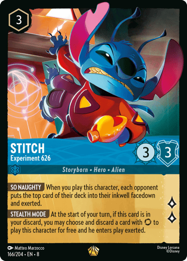 Stitch – Experiment 626