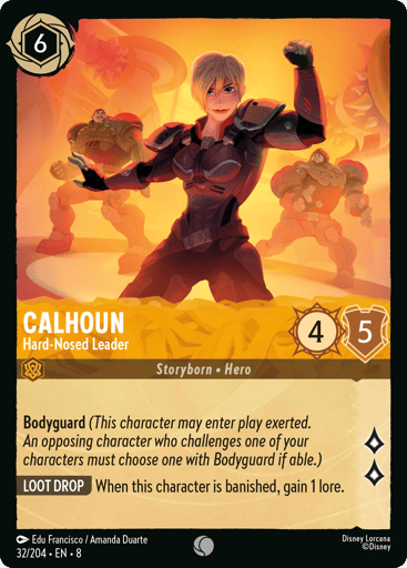 Calhoun – Hard-Nosed Leader