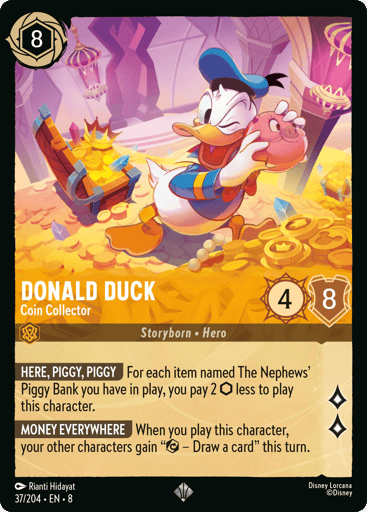 Donald Duck – Coin Collector