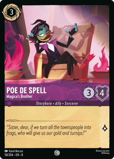 Poe De Spell – Magica's Brother