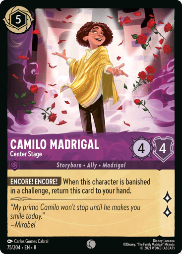 Camilo Madrigal – Center Stage
