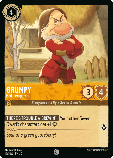 Grumpy – Bad-Tempered