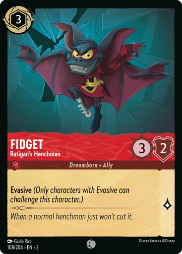 Fidget – Ratigan's Henchman