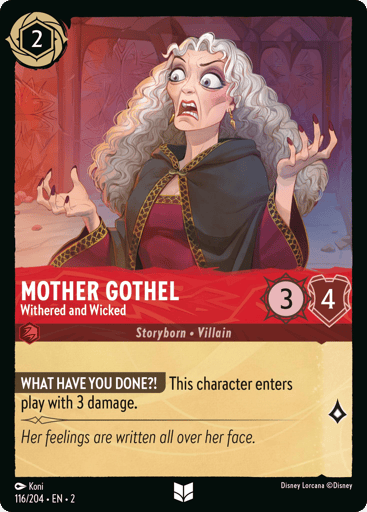 Mother Gothel – Withered and Wicked