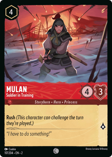 Mulan – Soldier in Training