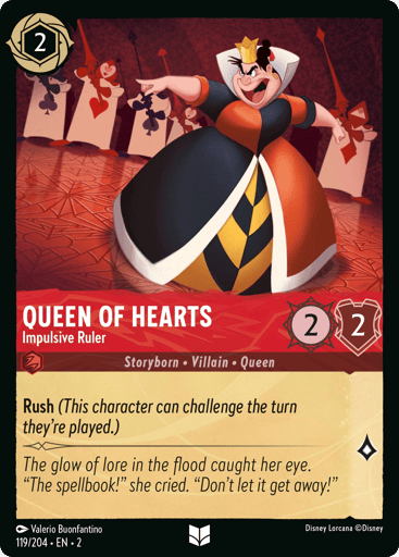 Queen of Hearts – Impulsive Ruler