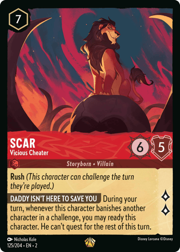 Scar – Vicious Cheater