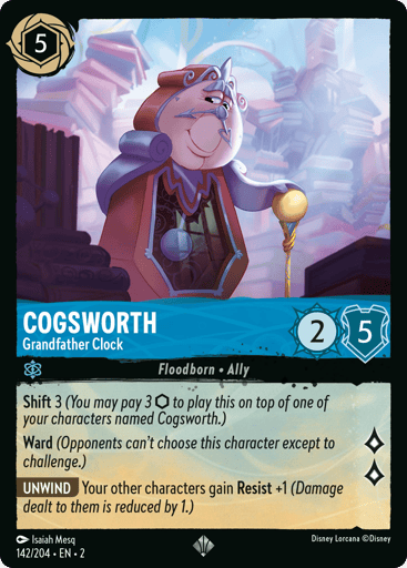 Cogsworth – Grandfather Clock