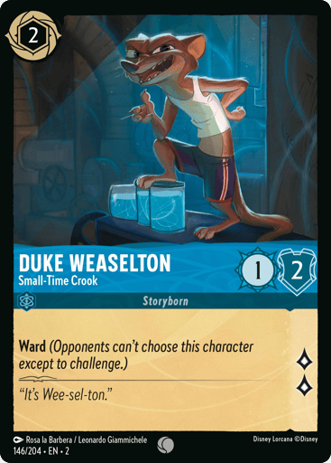 Duke Weaselton – Small-Time Crook