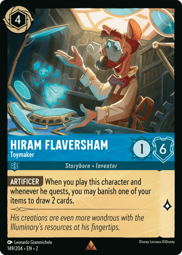 Hiram Flaversham – Toymaker