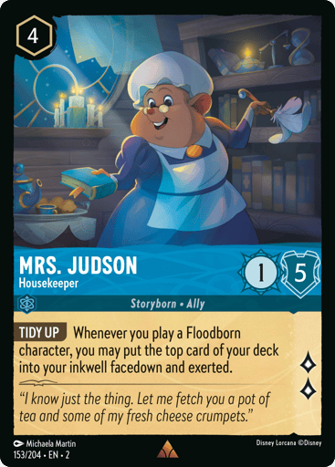 Mrs. Judson – Housekeeper
