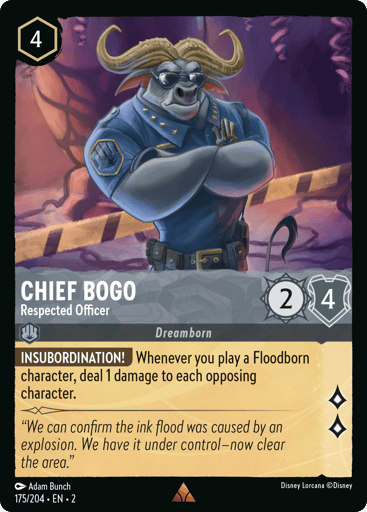 Chief Bogo – Respected Officer