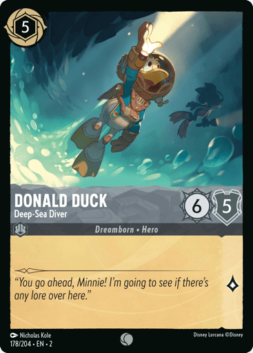 Donald Duck – Deep-Sea Diver