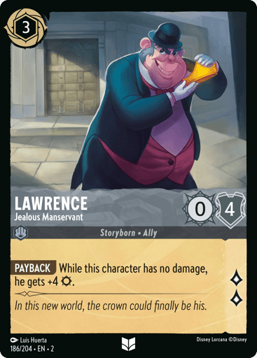 Lawrence – Jealous Manservant