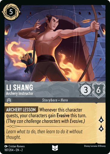 Li Shang – Archery Instructor