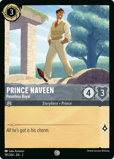 Prince Naveen – Penniless Royal